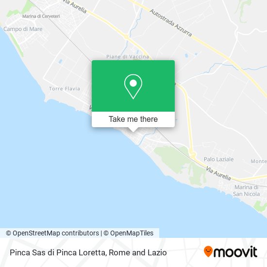 Pinca Sas di Pinca Loretta map