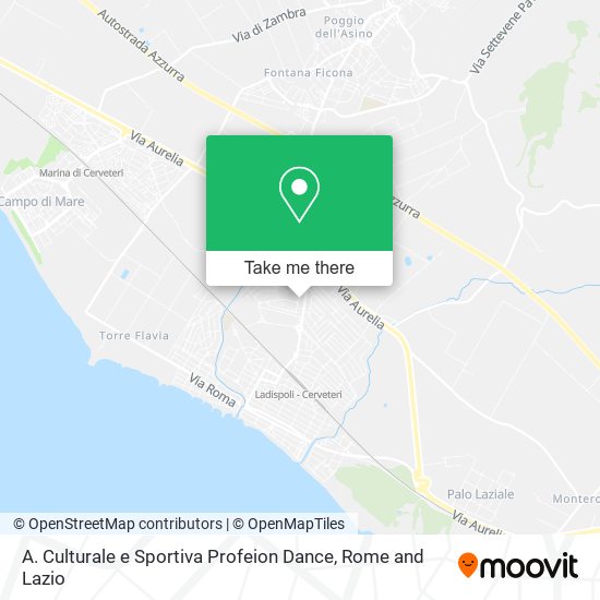 A. Culturale e Sportiva Profeion Dance map