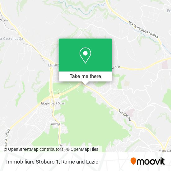 Immobiliare Stobaro 1 map