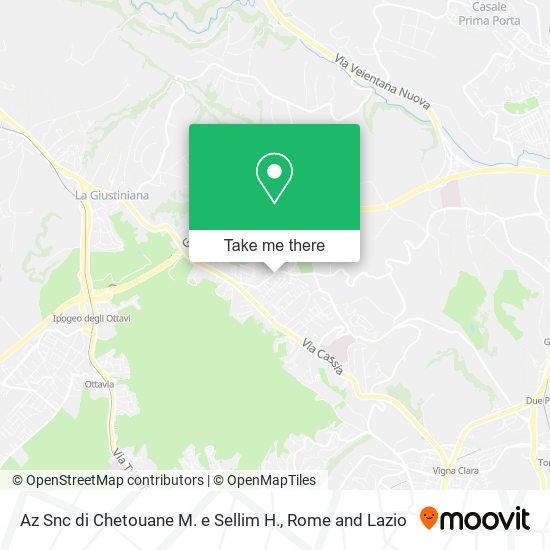 Az Snc di Chetouane M. e Sellim H. map