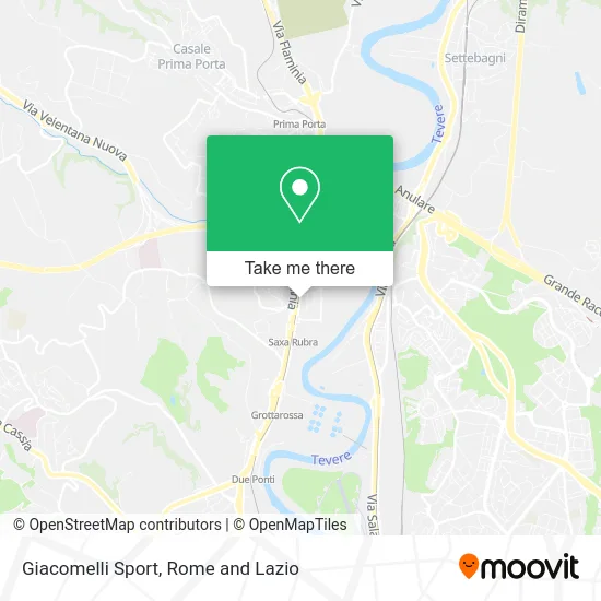 Giacomelli Sport map
