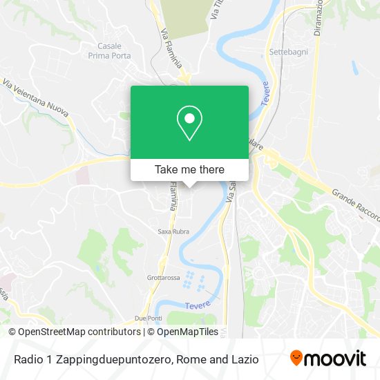 Radio 1 Zappingduepuntozero map