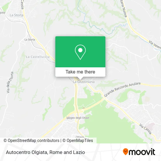 Olgiata Auto Center map
