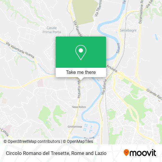 Circolo Romano del Tresette map