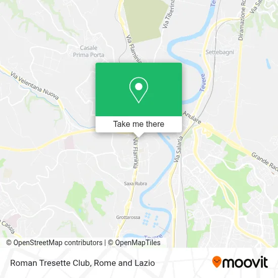 Roman Tresette Club map