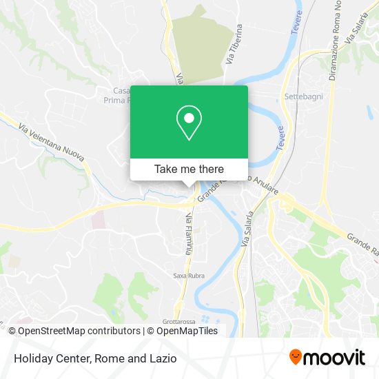 Holiday Center map