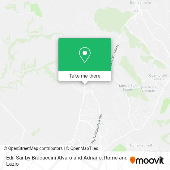 Edil Sar by Bracaccini Alvaro and Adriano map