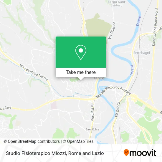 Miozzi Physiotherapy Studio map