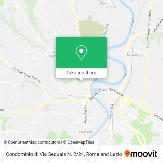 Condominium of Via Sequals N. 2 / 24 map