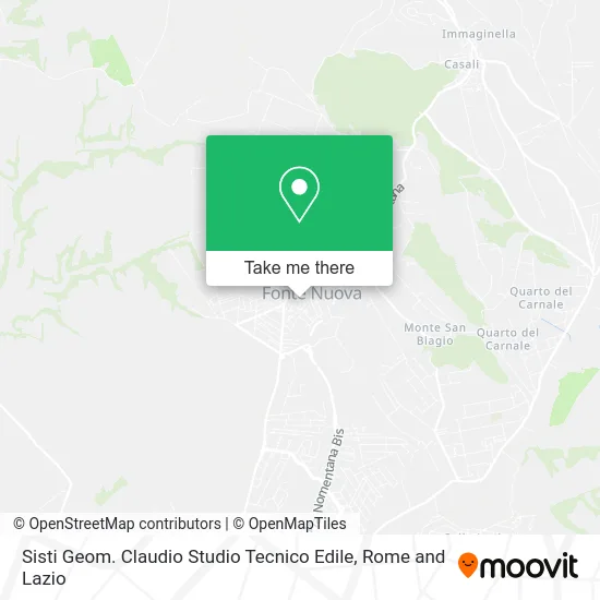 Claudio Sisti Technical Construction Studio map