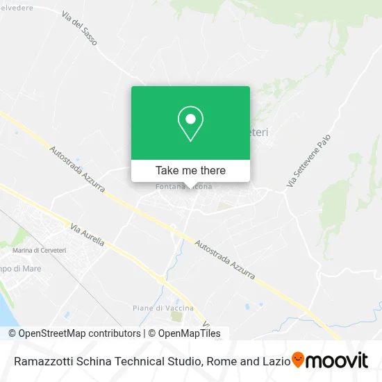 Ramazzotti Schina Technical Studio map