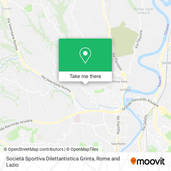 Società Sportiva Dilettantistica Grinta map
