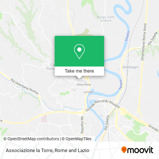 Associazione la Torre map
