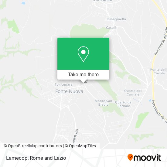 Lamecop map