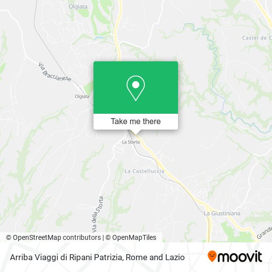 Arriba Viaggi di Ripani Patrizia map