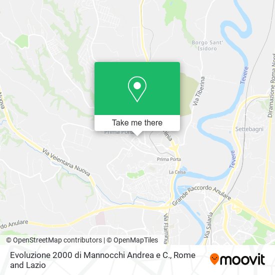 Evoluzione 2000 di Mannocchi Andrea e C. map