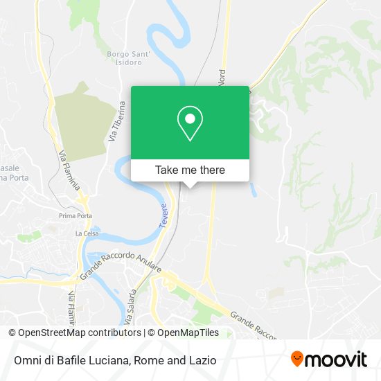Omni di Bafile Luciana map