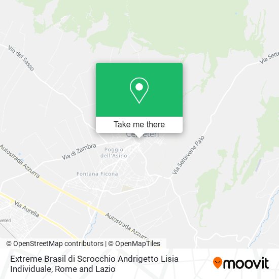 Extreme Brasil di Scrocchio Andrigetto Lisia Individuale map