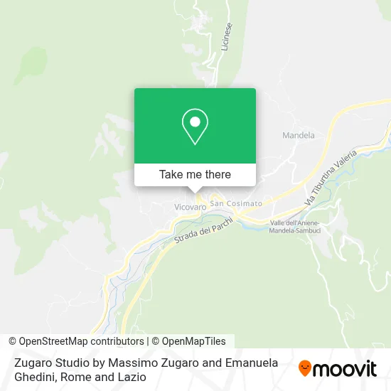 Zugaro Studio by Massimo Zugaro and Emanuela Ghedini map
