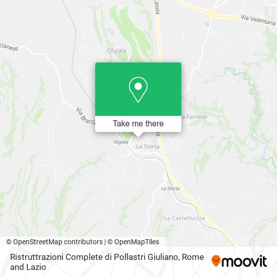 Ristruttrazioni Complete di Pollastri Giuliano map