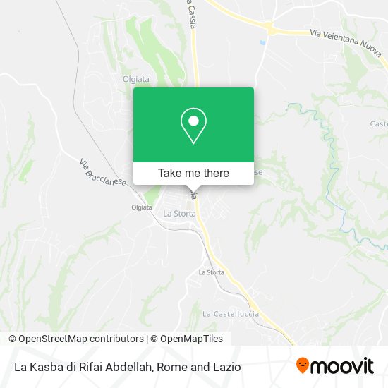 La Kasba di Rifai Abdellah map