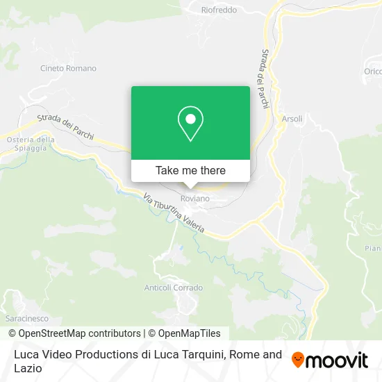 Luca Video Productions by Luca Tarquini map