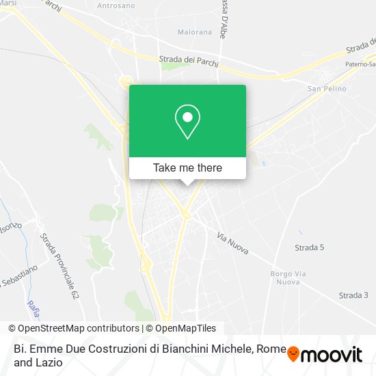 Bi. Emme Due Costruzioni di Bianchini Michele map
