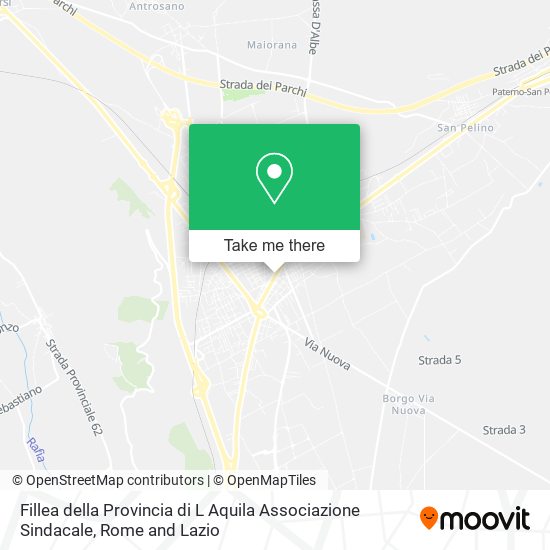 Fillea della Provincia di L Aquila Associazione Sindacale map