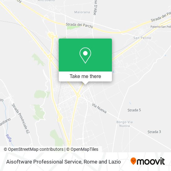 Aisoftware Professional Service map