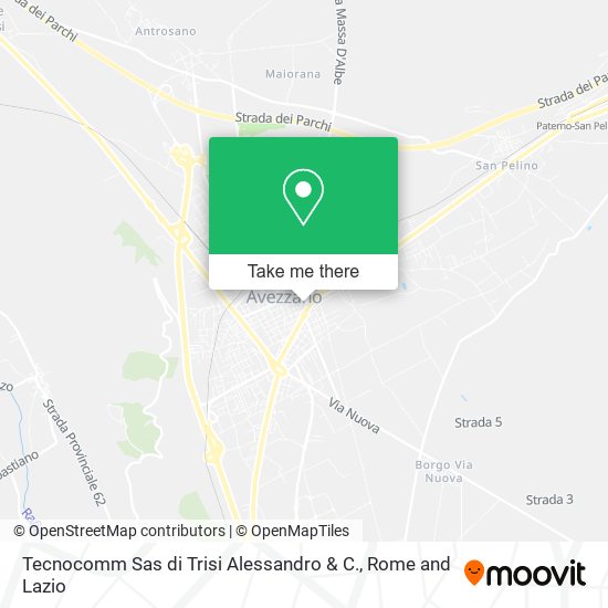 Tecnocomm Sas di Trisi Alessandro & C. map