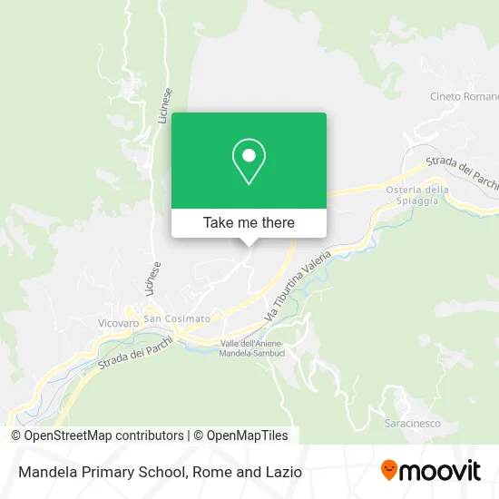 Mandela Primary School map