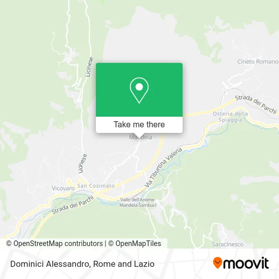 Dominici Alessandro map
