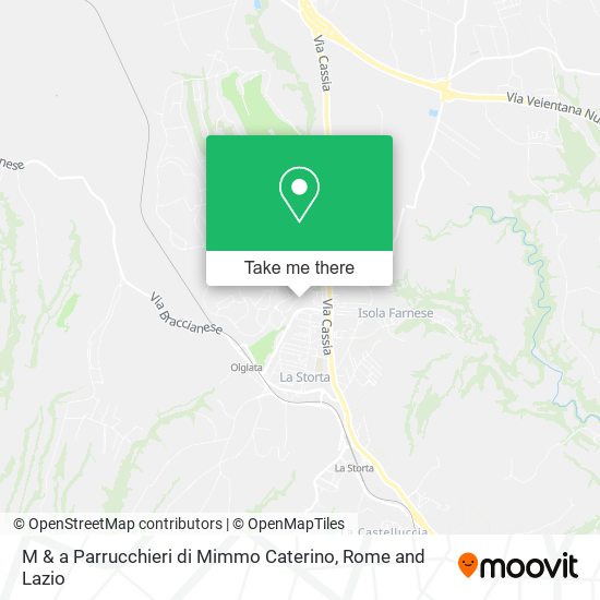 M & a Parrucchieri di Mimmo Caterino map