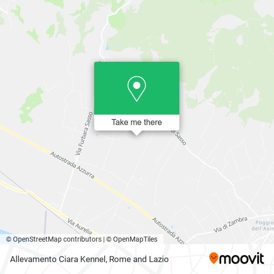 Allevamento Ciara Kennel map