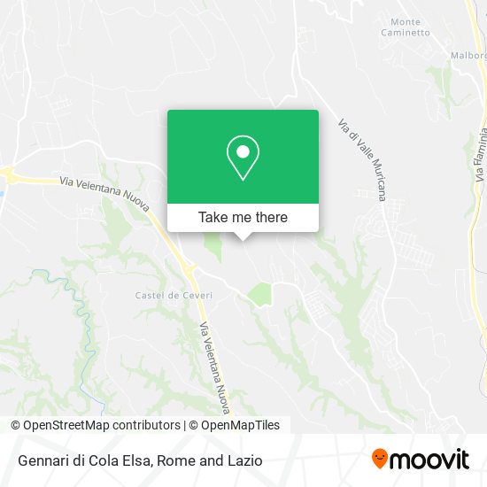 Gennari di Cola Elsa map