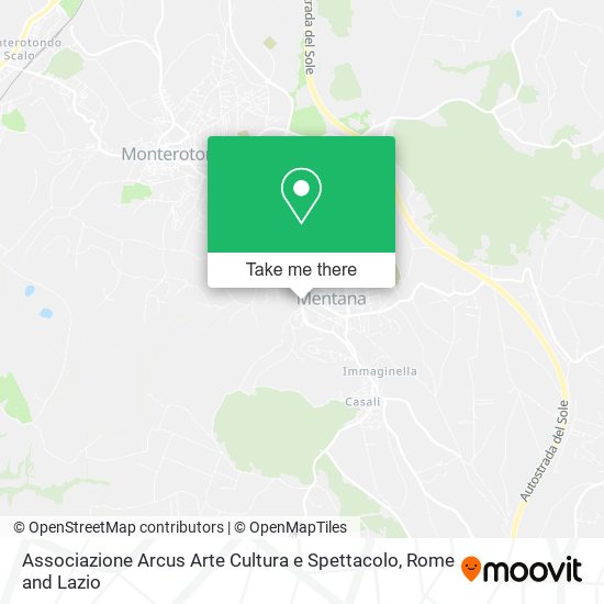 Associazione Arcus Arte Cultura e Spettacolo map
