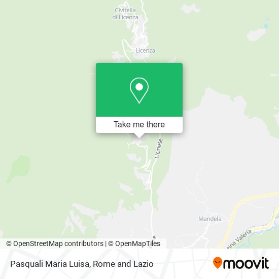 Pasquali Maria Luisa map