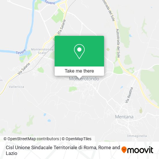 Cisl Unione Sindacale Territoriale di Roma map