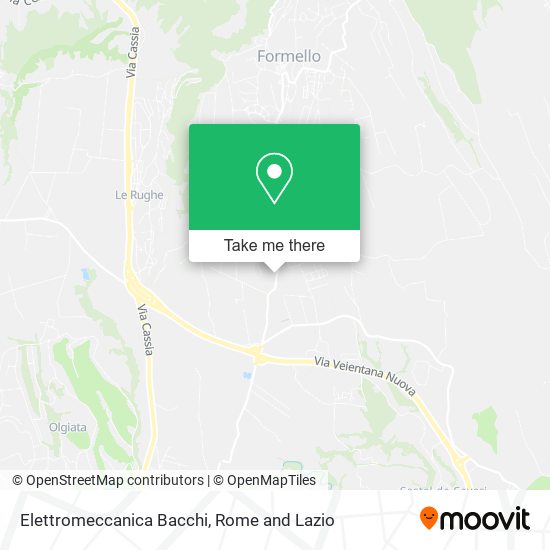 Elettromeccanica Bacchi map