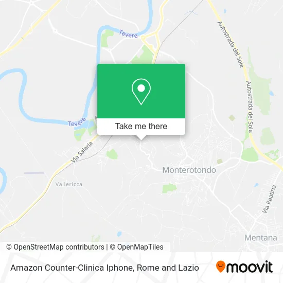 Amazon Counter-Iphone Clinic map