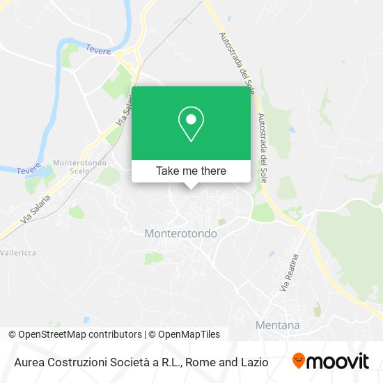 Aurea Costruzioni Società a R.L. map