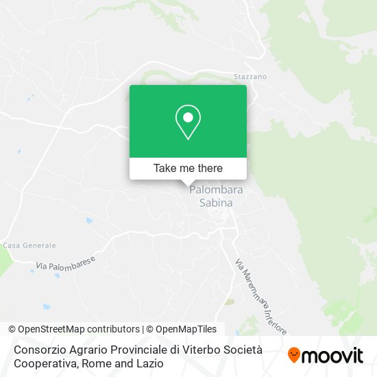 Consorzio Agrario Provinciale di Viterbo Società Cooperativa map