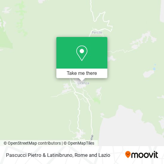 Pascucci Pietro & Latinibruno map