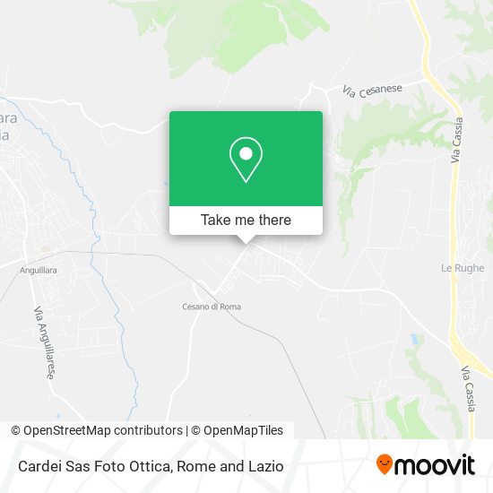 Cardei Sas Foto Ottica map