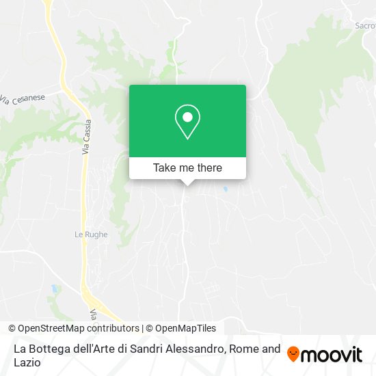 La Bottega dell'Arte di Sandri Alessandro map