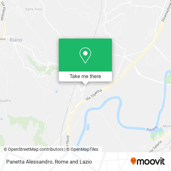 Panetta Alessandro map
