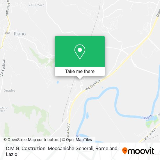 C.M.G. Costruzioni Meccaniche Generali map