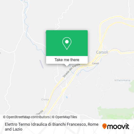 Elettro Termo Idraulica di Bianchi Francesco map