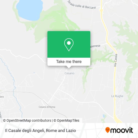 Il Casale degli Angeli map