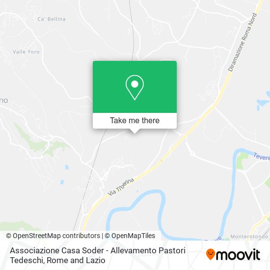 Associazione Casa Soder - Allevamento Pastori Tedeschi map